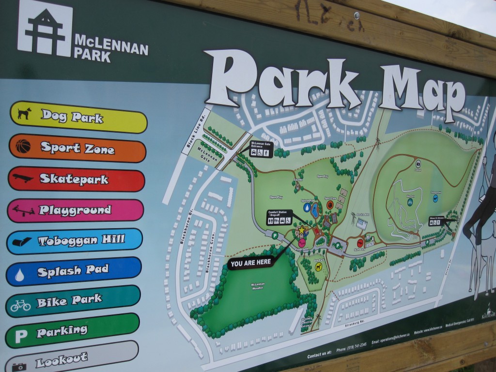 McLennan Park Kitchener, new playground kitchener, skate park kitchener