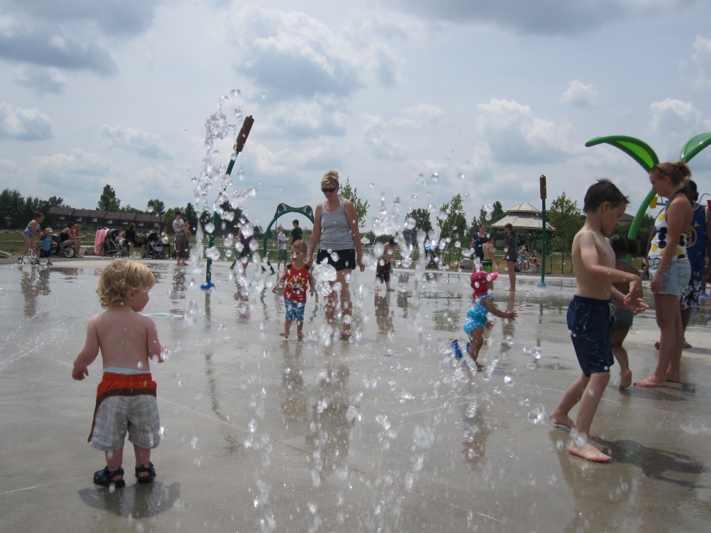 McLennan Park Kitchener, playground kitchener, splash pad kitchener, splash park