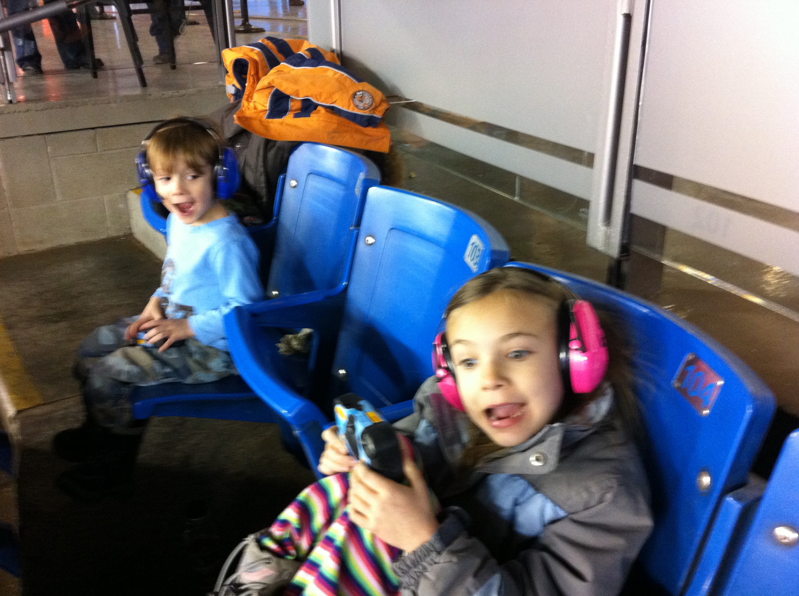 Kids at Monster Jam Toronto